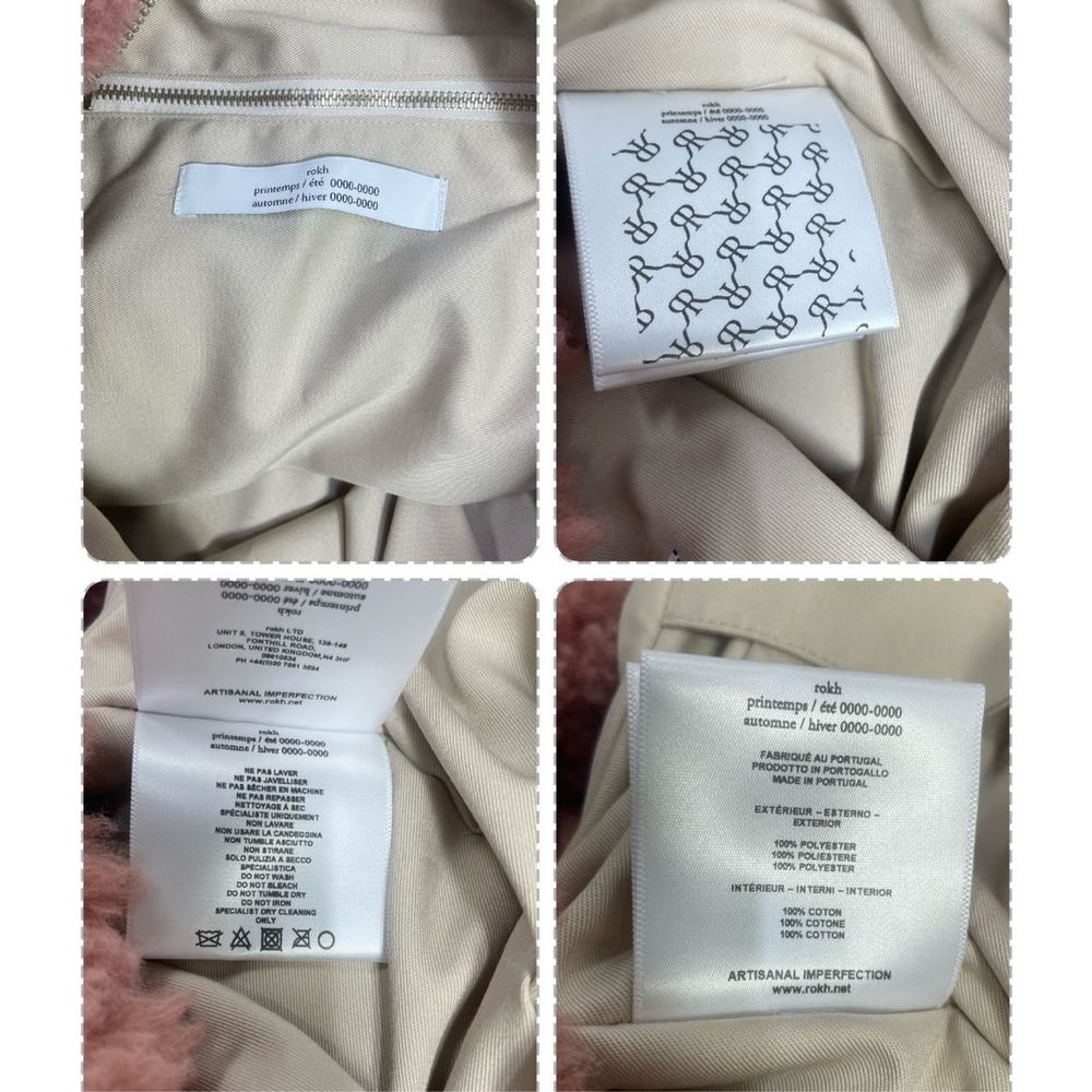 BNWT XXL ROKH FAUX FUR LARGE SHOULDER OR CROSSBODY PINK Unique Look Price Firm! - Picture 6 of 16